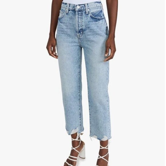 Pistola Cassie Crop Jean in Baja - Picture 1 of 5